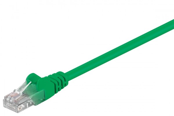 CAT 5e Patchkabel, U/UTP, Grün