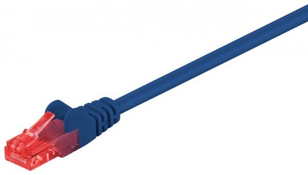 CAT 6 Patchkabel, U/UTP, Blau