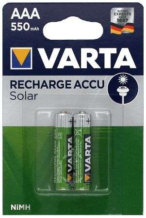 VARTA Solar Ready2Use AAA 550mAh