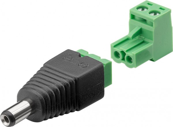 Terminal Block 2-pin > DC-Stecker (5,50 x 2,10 mm)