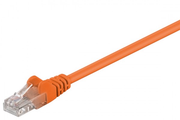 CAT 5e Patchkabel, U/UTP, Orange