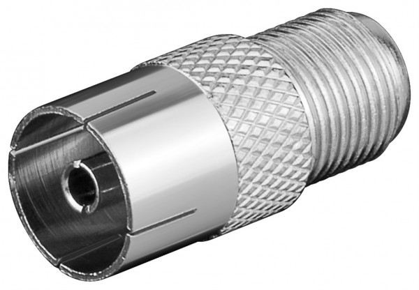 F-Adapter: F-Buchse > Koax-Buchse