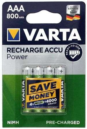 VARTA Ready2Use AAA 800mAh