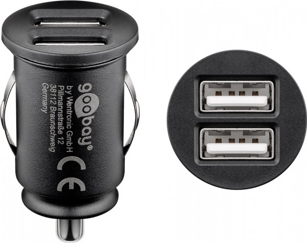 Dual-USB Auto-Ladegerät (12 W)