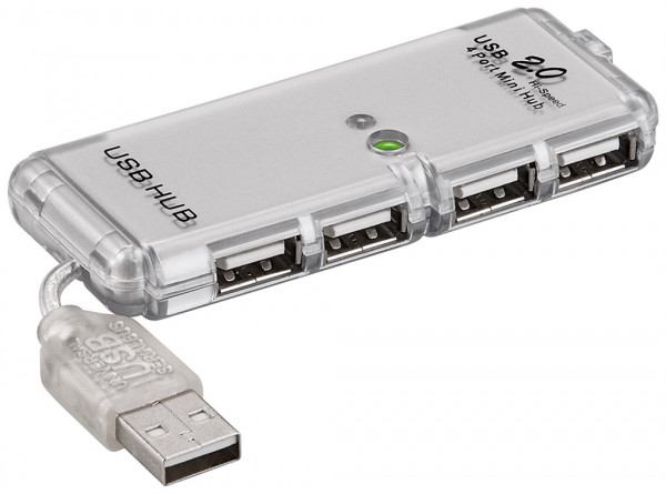 4-Port USB-Hub USB 2.0 Hi-Speed